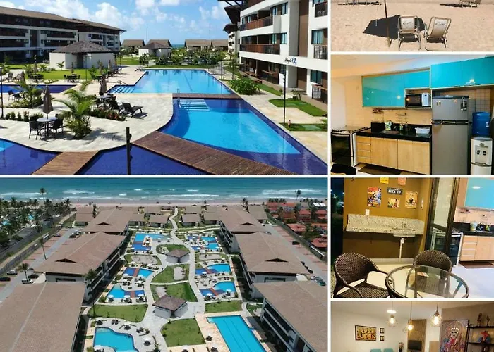 Luxuoso Flat 3 Quartos, Terreo, No Cupe Beach Living - Beira Mar De Pôrto das Galinhas